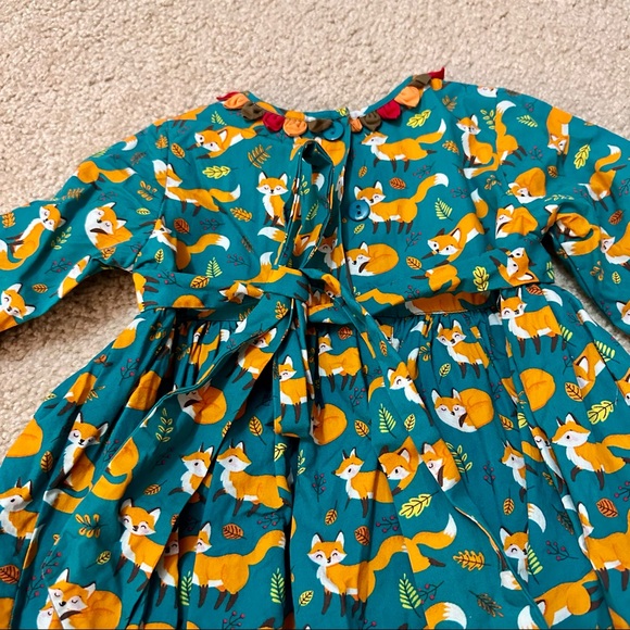 Cotton Kids Fox Dress - Picture 6 of 7